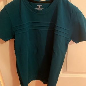 Teal Patagonia workout t-shirt